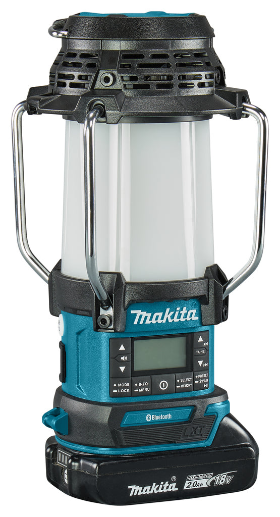 Makita Battery Radio con Lanter DMR056