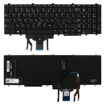 Dell Laptop Toetsenbord Qwerty US + Backlight