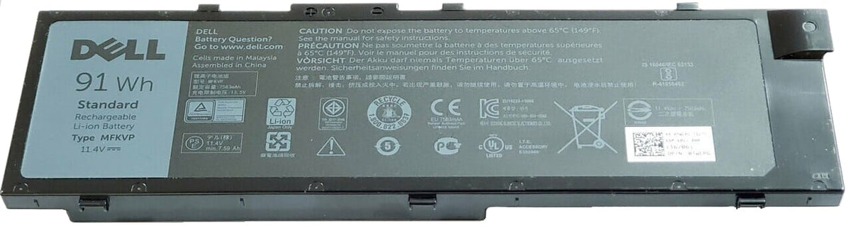 Batería de laptop Dell 7950 mAh
