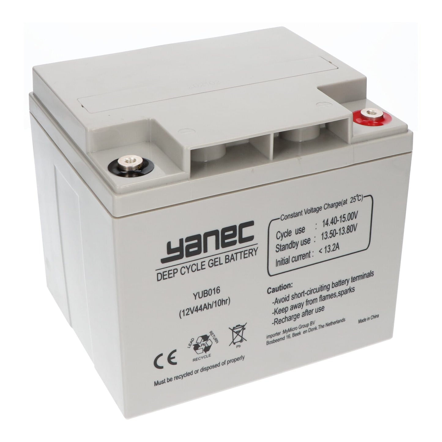 Yanec Gel Battery 12V 44AH