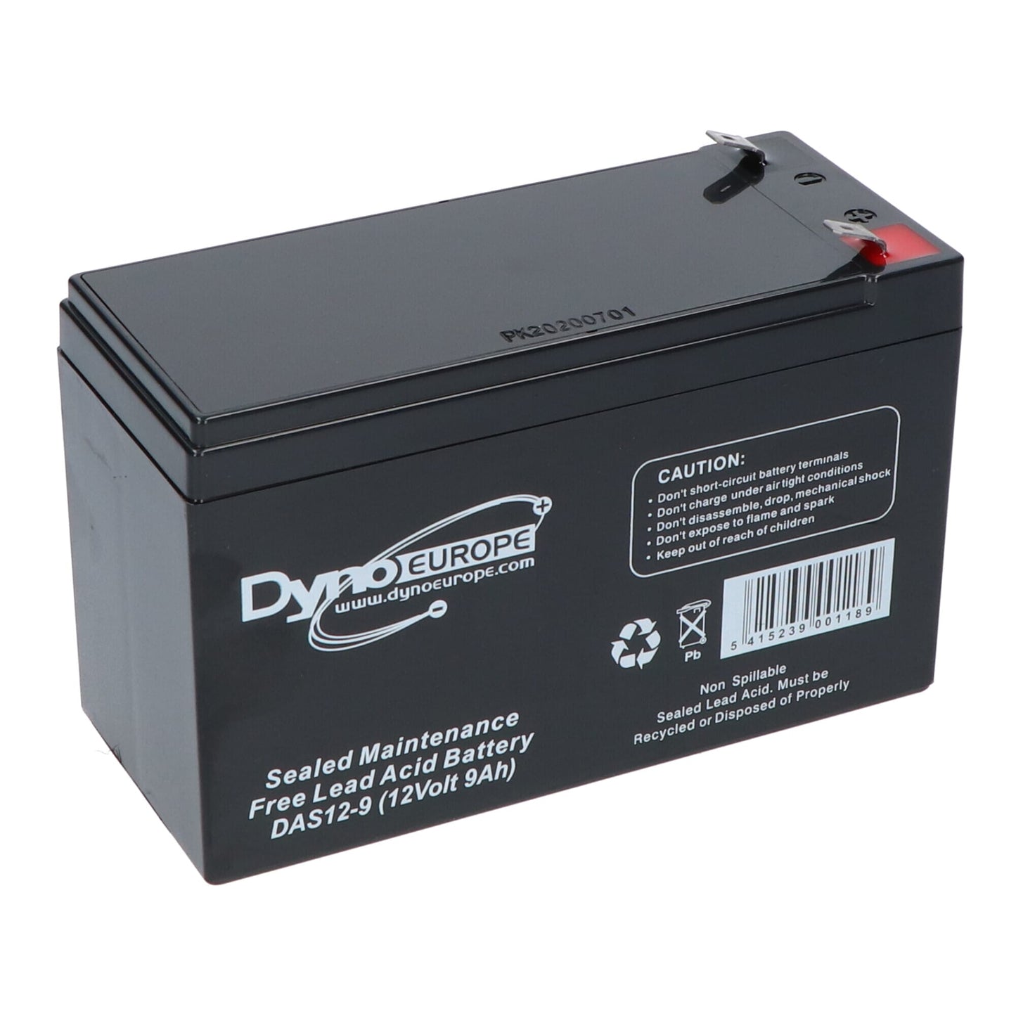 Dyno Europe Dyno Lead Battery 12V 9AH