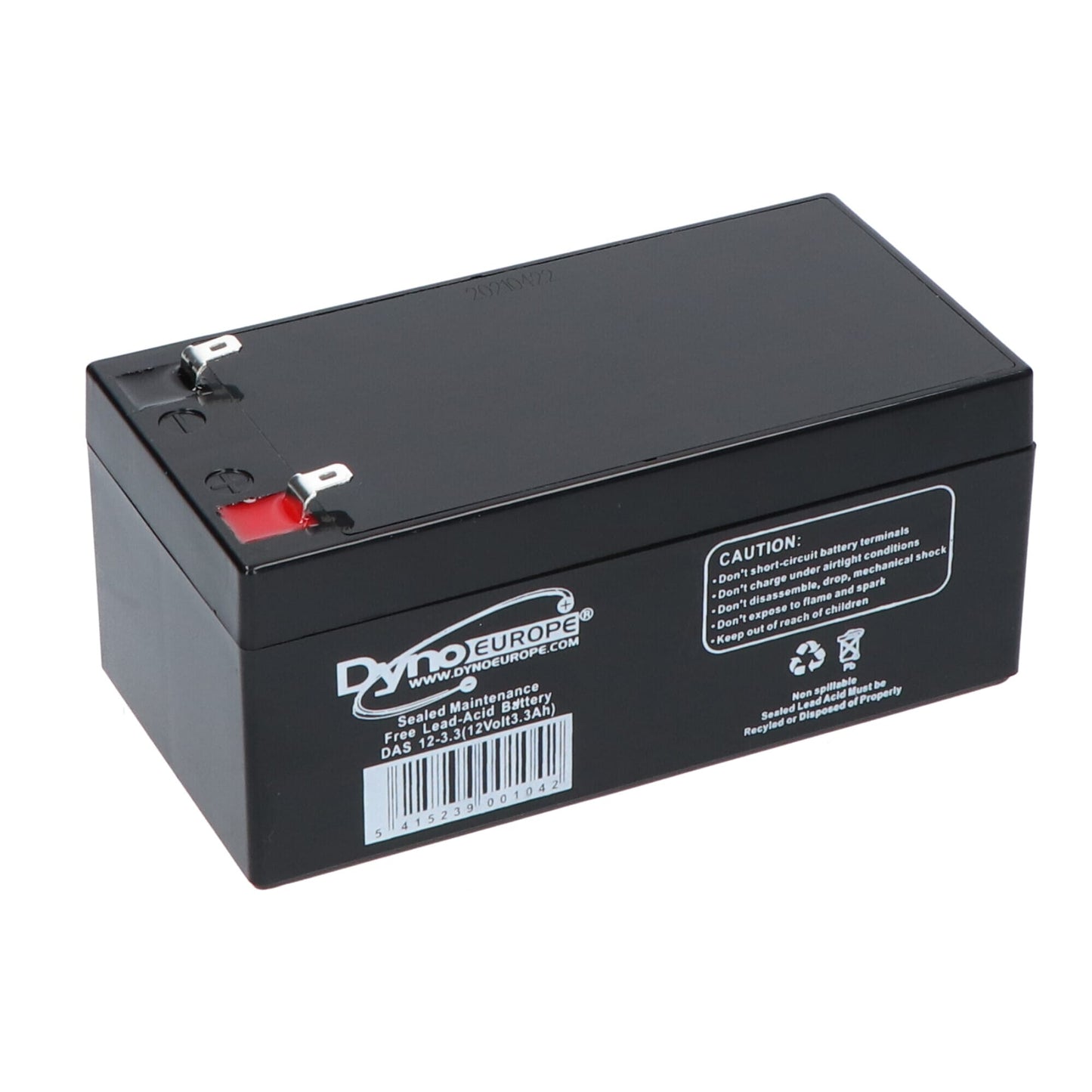 Dyno Europe Dyno Lead Battery 12V 3.3Ah