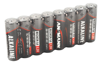 Ansmann Alkaline Battery Mignon AA LR6 8 pezzi. Film di restringimento