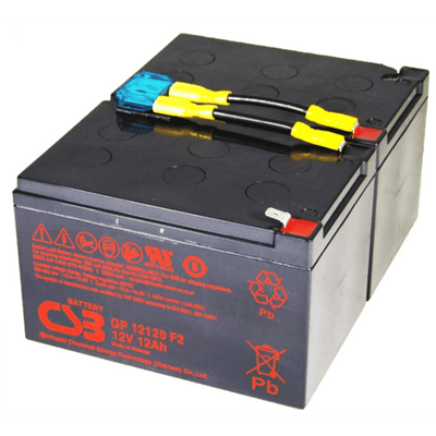 Batteria CSB CSB UPS Sostituzione della batteria Set RBC6 (incl. Cavi)