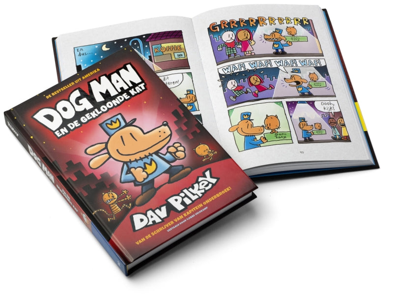Condor dog man 3 - dog man en de gekloonde kat