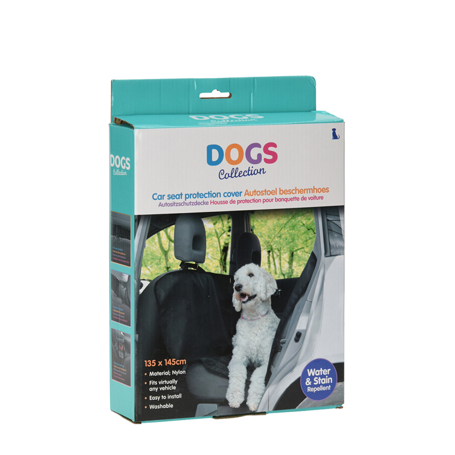 Dogs collection beschermhoes auto 135x145cm