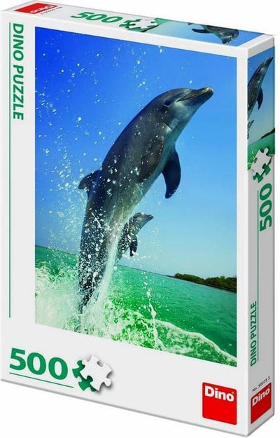 Delfines de rompecabezas 500 piezas