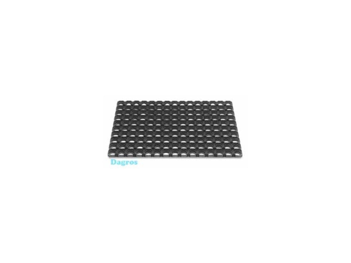 Doormat domino rubber ring 40x60 cm