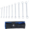 Bgs technic double ring wrench set cranked sw 6 x 7 - 30 x 32 mm 12 pcs.