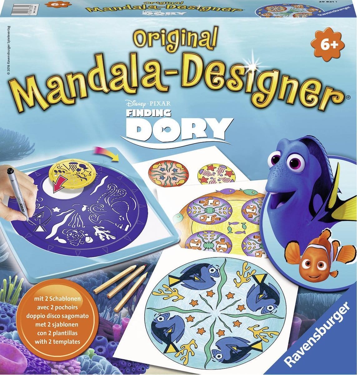 Disney Mandala Designer che trova Dory Van Disney
