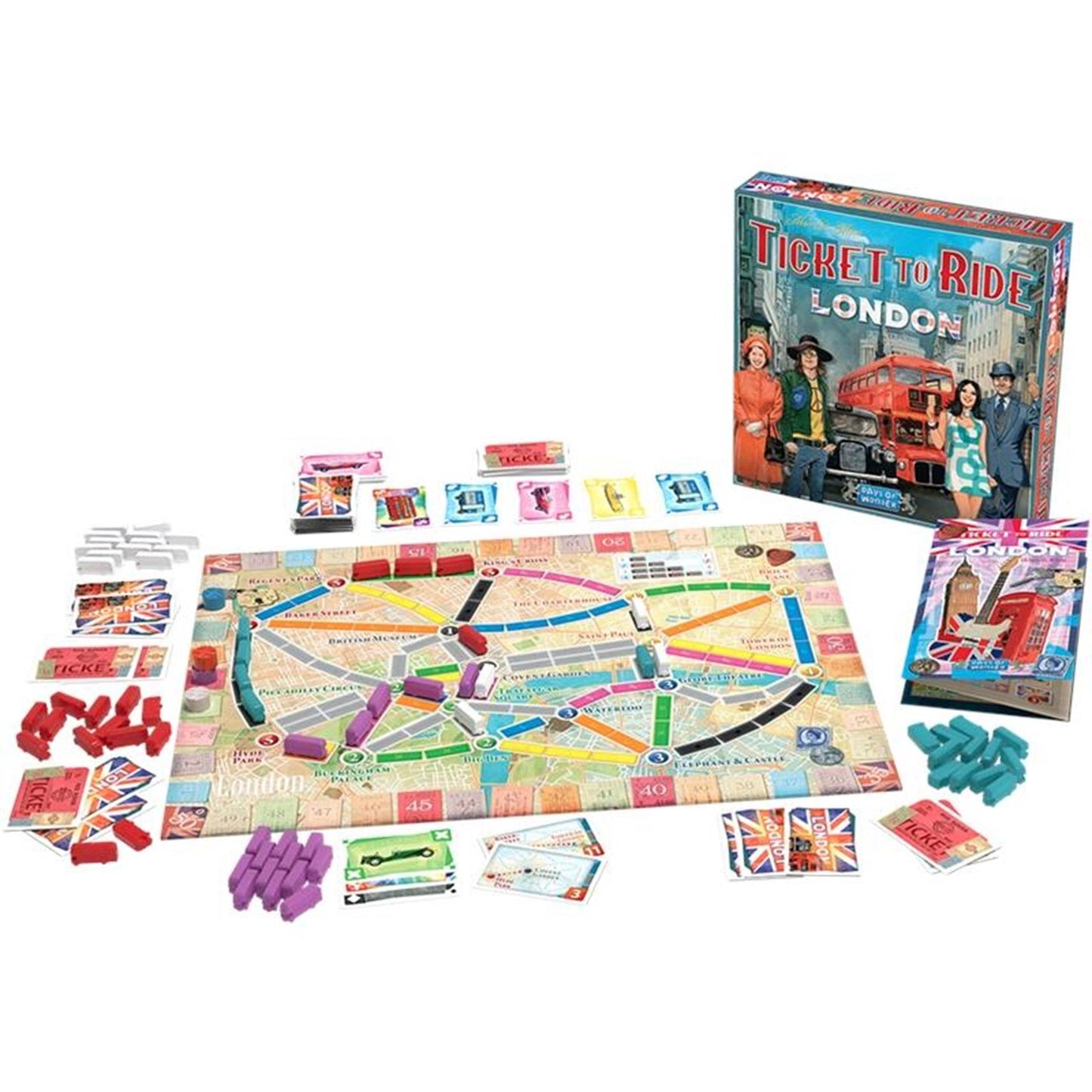 Bicket Asmodee per cavalcare il gioco da tavolo di Londra