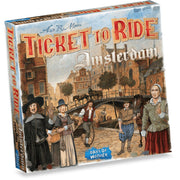 Days of wonder ticket to ride amsterdam – nederlandstalig bordspel voor 2 tot 4 spelers - snel strategisch gezelschapsspel vanaf 8 jaar - afbeelding 1