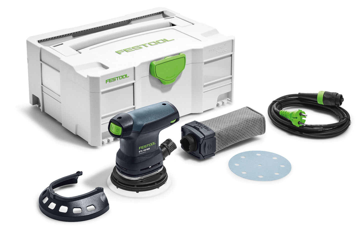 Lijadora excéntrica Festool ets 125 req-plus en systainer | 125mm 250w - 576069