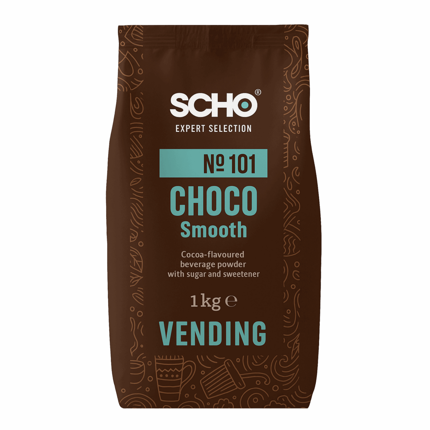 Scho no.101 cioccolato liscio vending (1kg)