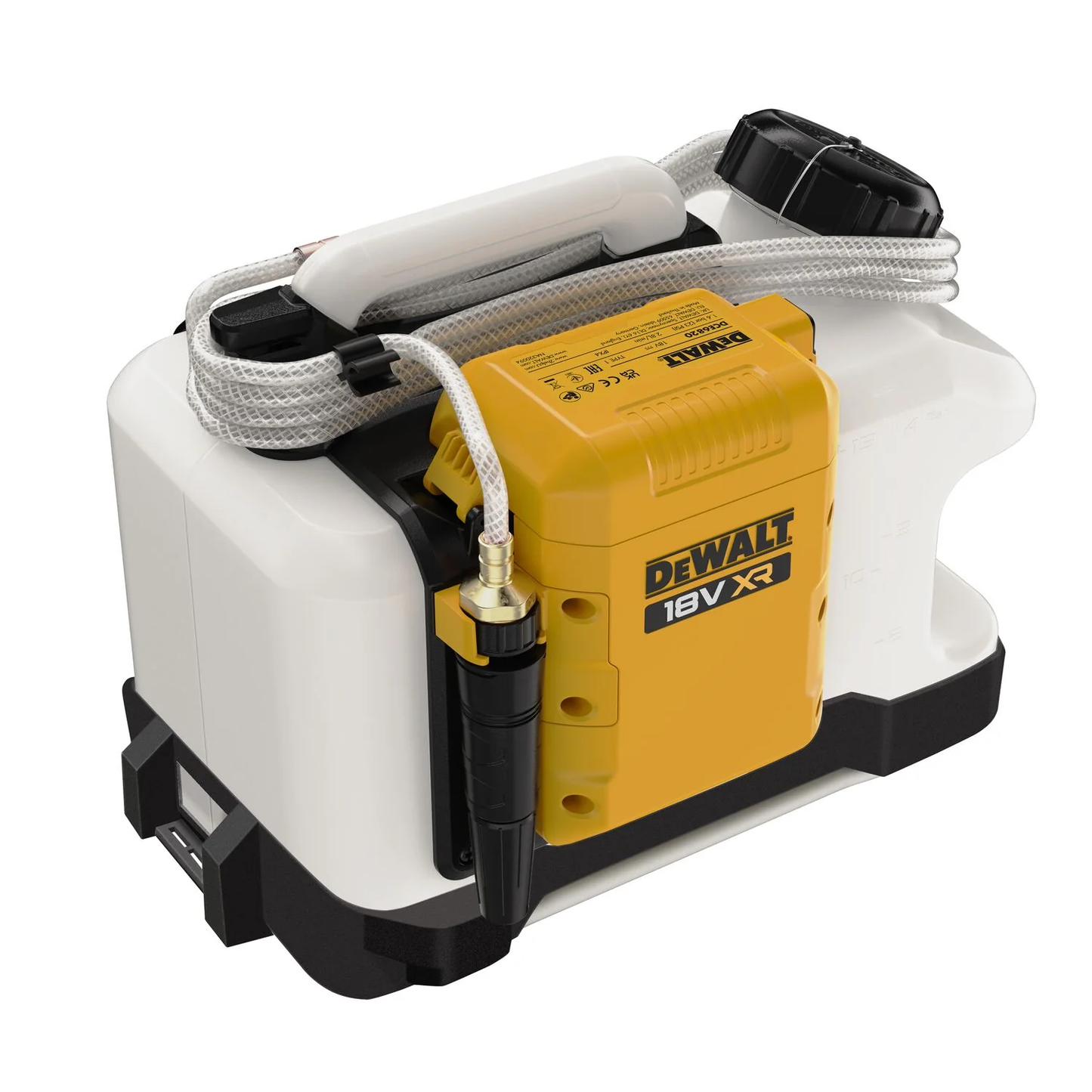 Bomba de agua a batería Dewalt dce6820n 15l | 18v | cuerpo | sin baterías ni cargador - dce6820n-xj