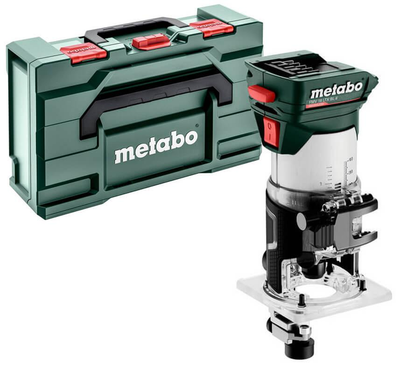Fresa per coste a batteria Metabo fmv 18 ltx bl 8 | senza pacchi batterie e caricabatteria in metabox 145 l - 601742840