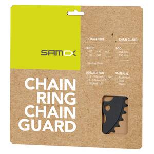 Samox PD-R4-S Lea de encadenamiento 44 Tands 104 mm 3 32-11 128 Acero negro