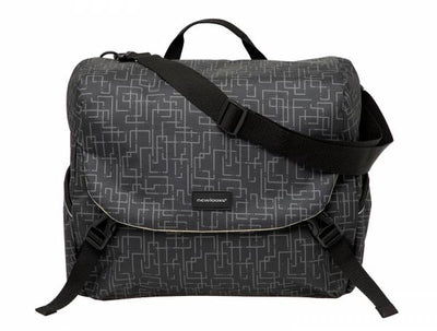 Borsa per biciclette Mondi Joy - Borsa spalla spaziosa e versatile - Acqua - Responsabile - Idey Nero