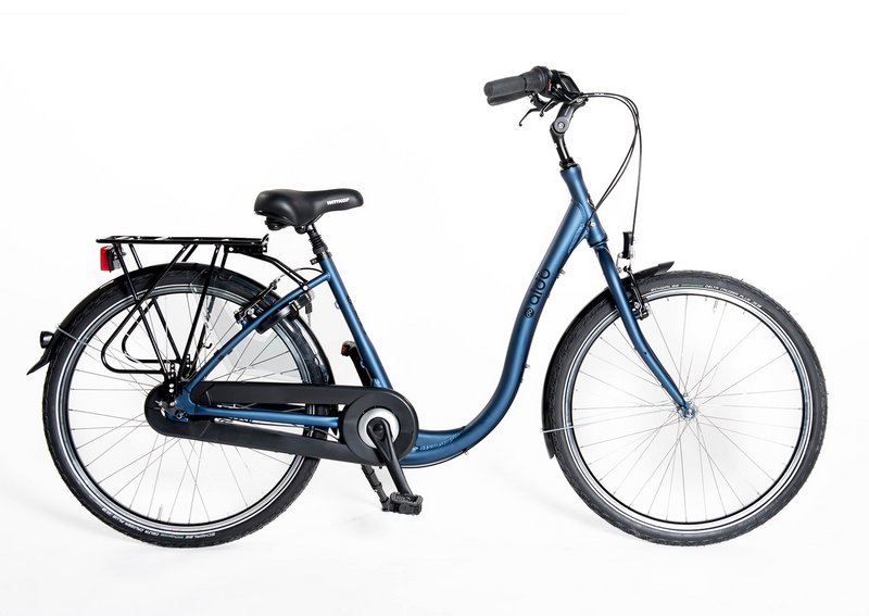 ALDO 26 pollici in bicicletta a basso ingresso comfort alu 3v remubaaf blu