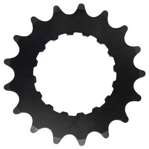 Corona in ottone con cuscinetto samox e-bike bosch gen2 17t 1 2x3 32 acciaio nero