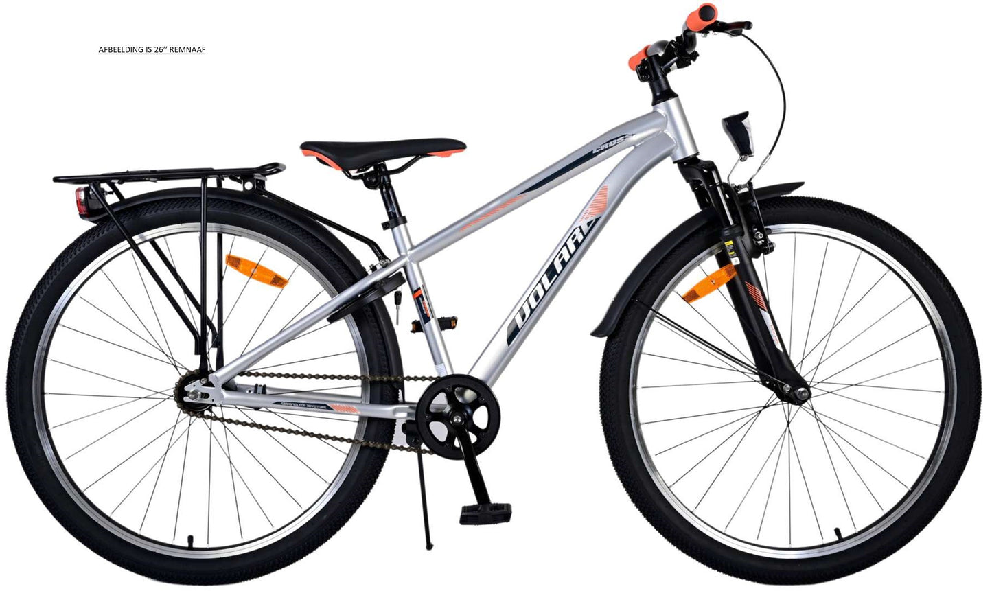 Volare Cross kinderfiets - jongens - 26 inch - Zilver - 3 versnellingen