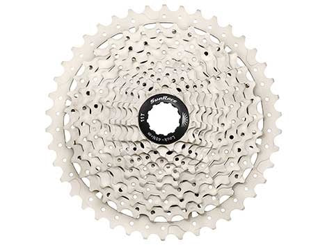 SunRace csms8 11 speed cassette 11-42t zilver in box