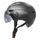 Casco de bicicleta de oro de pescado Tamaño negro 55-58 cm (S M)