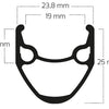 Ryde b.v. velg 28' - 14 x-plorer 28 -622 sam cnc
