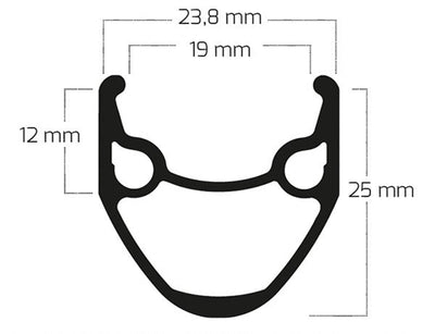Ryde b.v. cerchio 28' - 14 x-plorer 28 -622 sam cnc