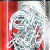 Catene di sospensione con ganci Silver rosso 2 pezzi