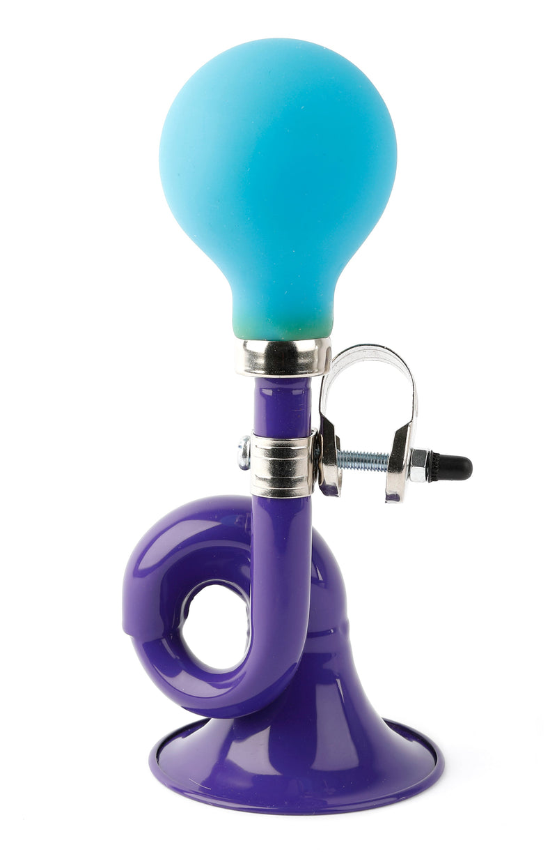 Buzaglo pexkids viola toot post corno in acciaio palla blu
