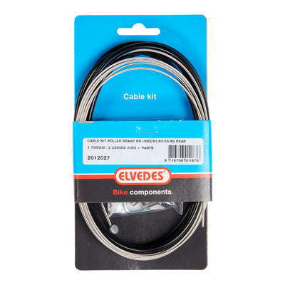 Elvedes Kit de cable RollerBrake BR-IM85 81 55 45 1700 mm 2250 mm de acero inoxidable (en el mapa)