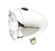 Buzaglo ikzilight faro retro cromato 3 LED + batterie sfuse