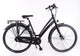 Aldo 28 inch c7 fiets alu ds50 mat zwart 7v rollerbrake