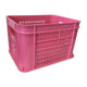 PVC Krat Medium rosa 40x30x25