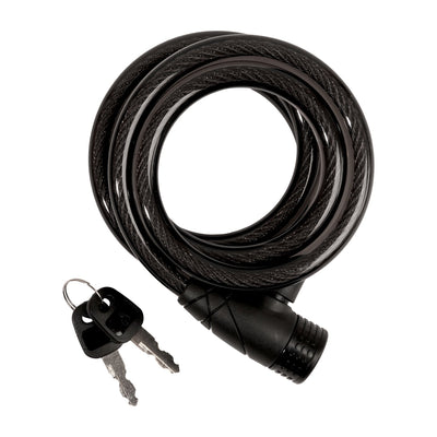 Candado de cable urbano Dutchperfect de 12 mm. x 1500 mm. negro