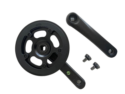 Cigüeñal 32T 140 mm Doble borde protector negro