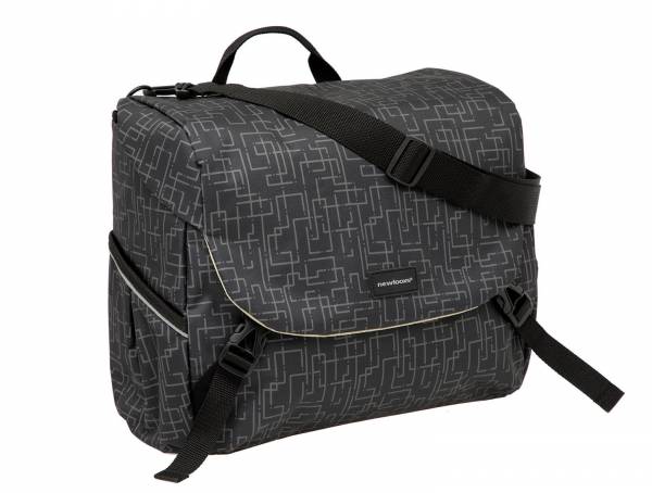 Borsa per biciclette Mondi Joy - Borsa spalla spaziosa e versatile - Acqua - Responsabile - Idey Nero