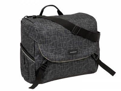 Borsa per biciclette Mondi Joy - Borsa spalla spaziosa e versatile - Acqua - Responsabile - Idey Nero