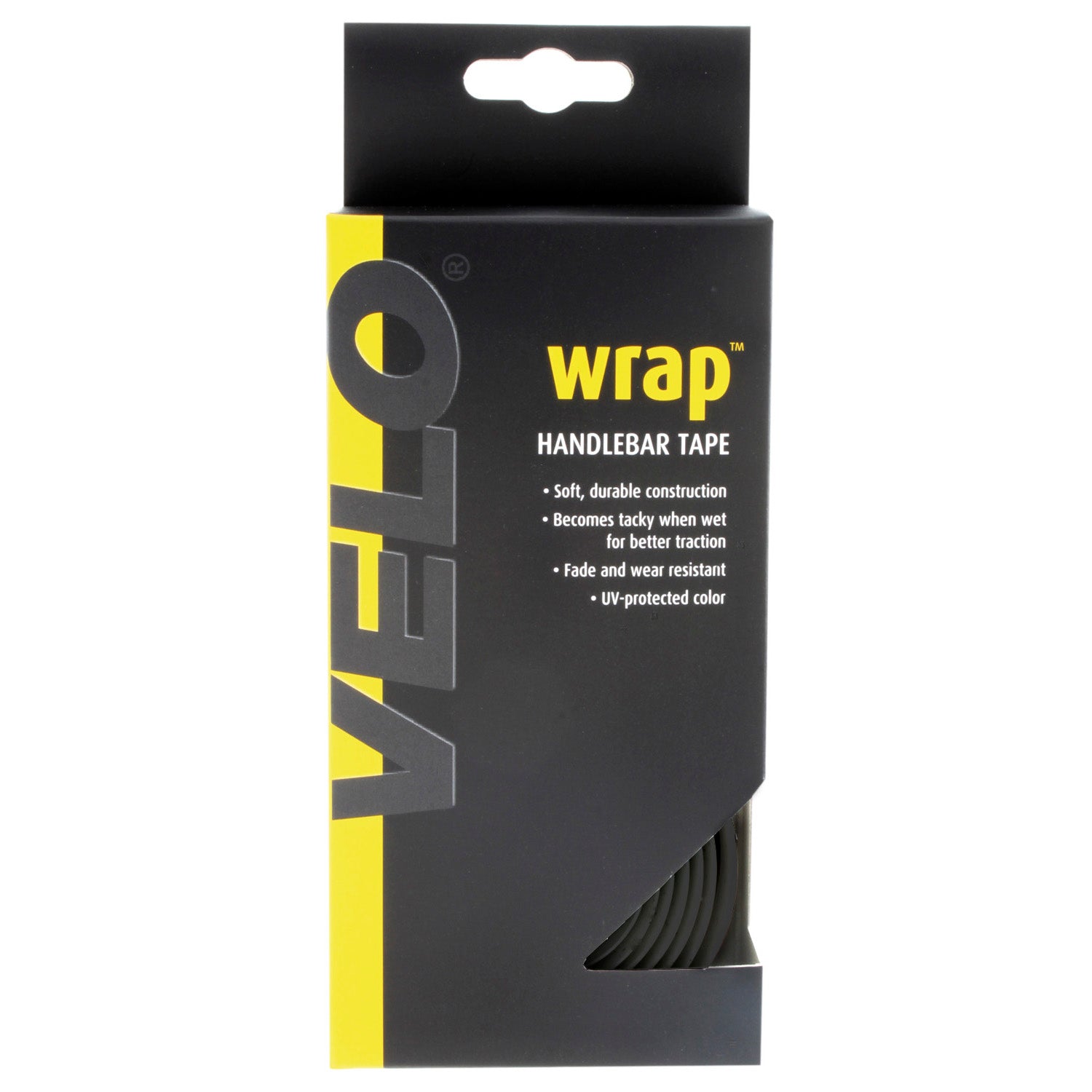 VELO STRAIN LINT CURT - 4 TAPES (160cm 8.5 cm) - Black