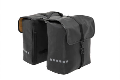 New Looxs Odense 224,501Mik Black double bicycle bag