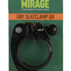 Buzaglo mirage zadelpenklem gny met qr 38.5 mm zwart