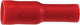 Scarpa per cavi BOFIX rotonda, femmina 4mm. per 25