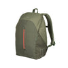 Basil B -Nordlicht - Mochila de bicicleta moderna para bicicletas eléctricas - 18L - Verde - Unisex - con iluminación LED