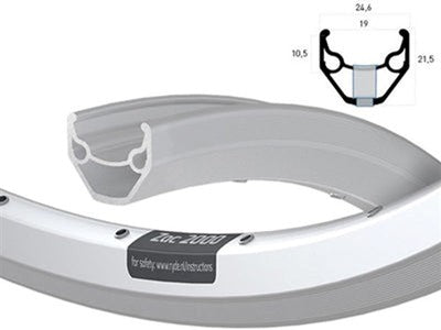 Ryde b.v. velg 26' - 14 zac2000 26 -559 alu. 36 gts.