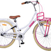 Vlatare eccellente biciclette per bambini - ragazze - 26 pollici - bianco - 3 marce
