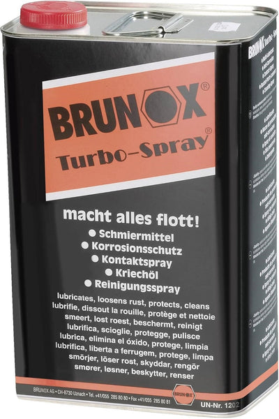 Brunox spray turbo multiaceite turbo spray 5l