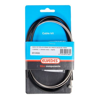 Cable de freno Elvedes para RollerBrake BR-IM85 81 55 45 Negro