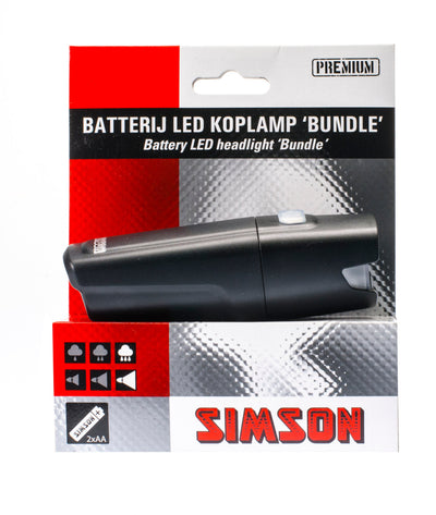 Batería de paquete de luz delantero de Simson 25 Lux Straft Bend