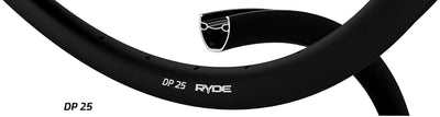 Ryde b.v. cerchio 28' - 14 dp25 28'-622 disco nero 32 fori